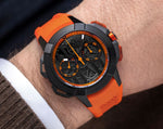 image, Jacob & Co. Epic X Chrono 44 mm - Black Titanium - Orange Inner Ring