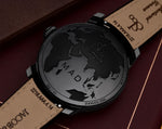 image, Jacob & Co. The World Is Yours Dual Time Zone Mad Paris Black Dlc Steel