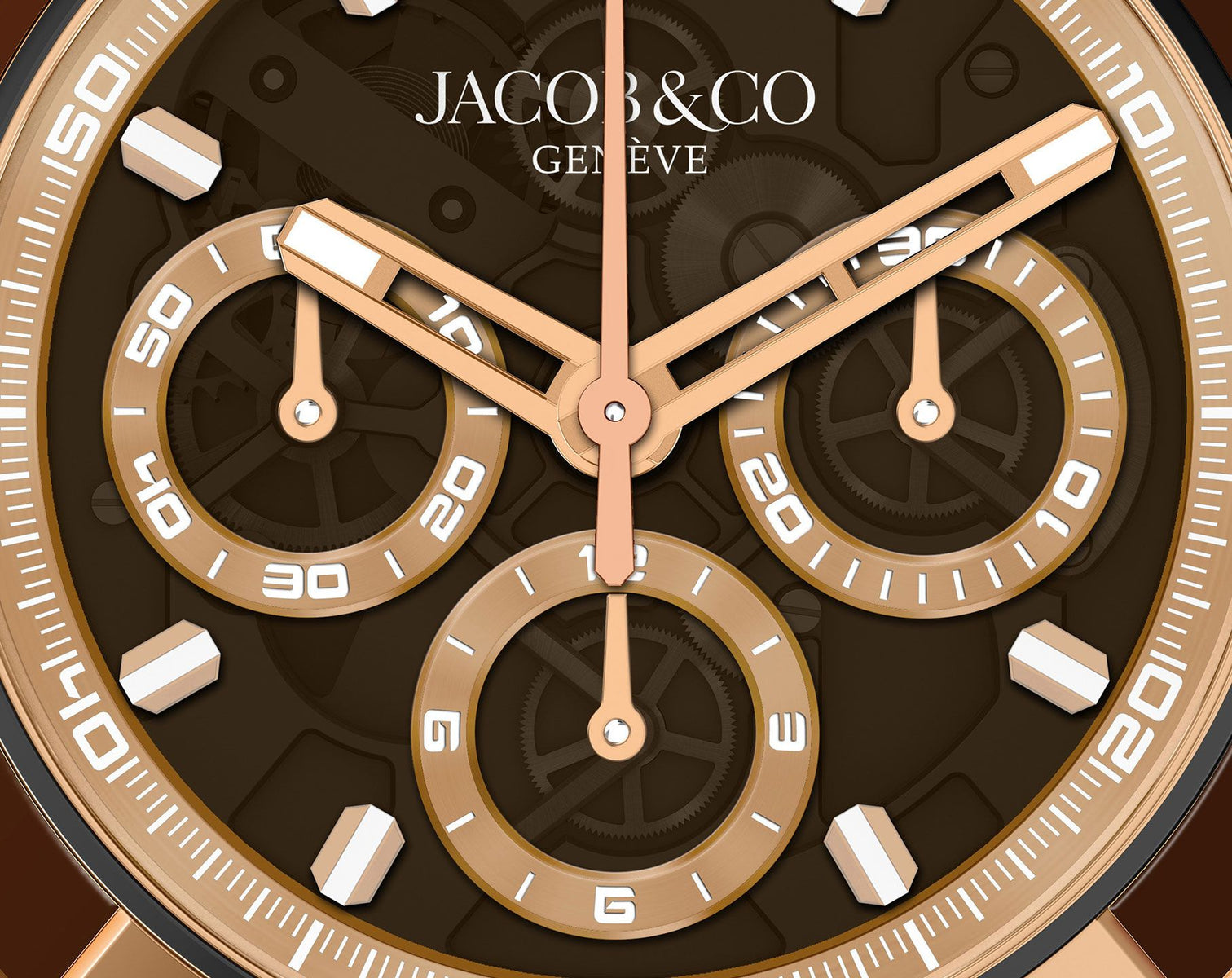Jacob & Co. Epic X Chrono 44mm Tri-Compax