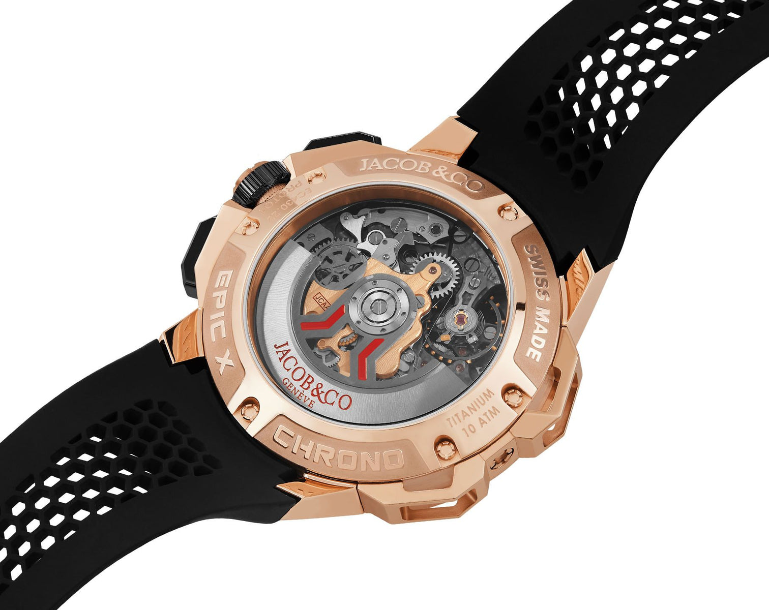 Jacob & Co. Epic X Chrono 44 mm Rose Gold