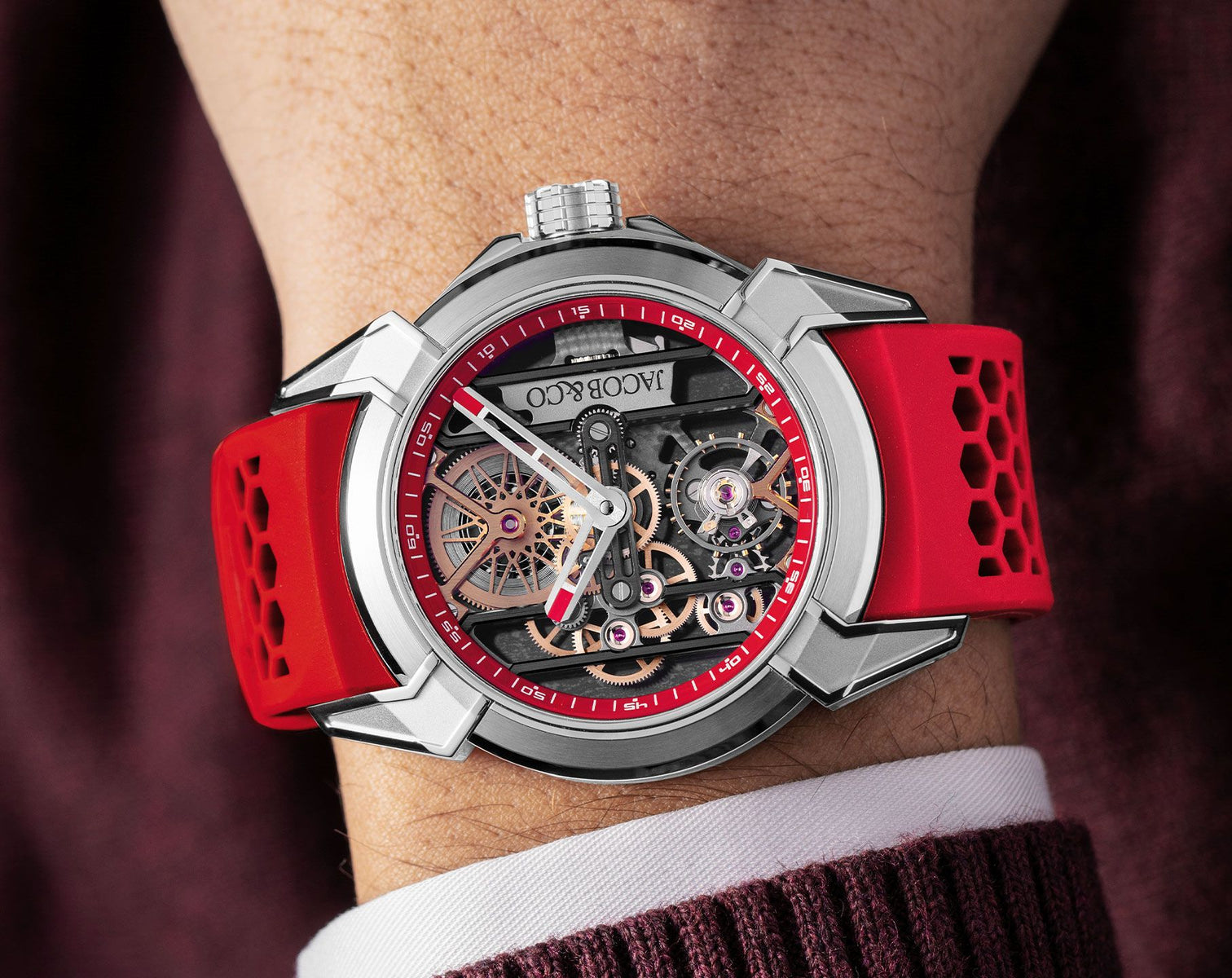 Jacob & Co. Epic X Titanium Red