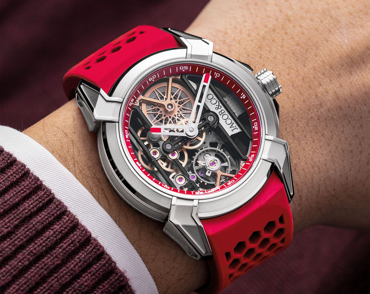 Jacob & Co. Epic X Titanium Red