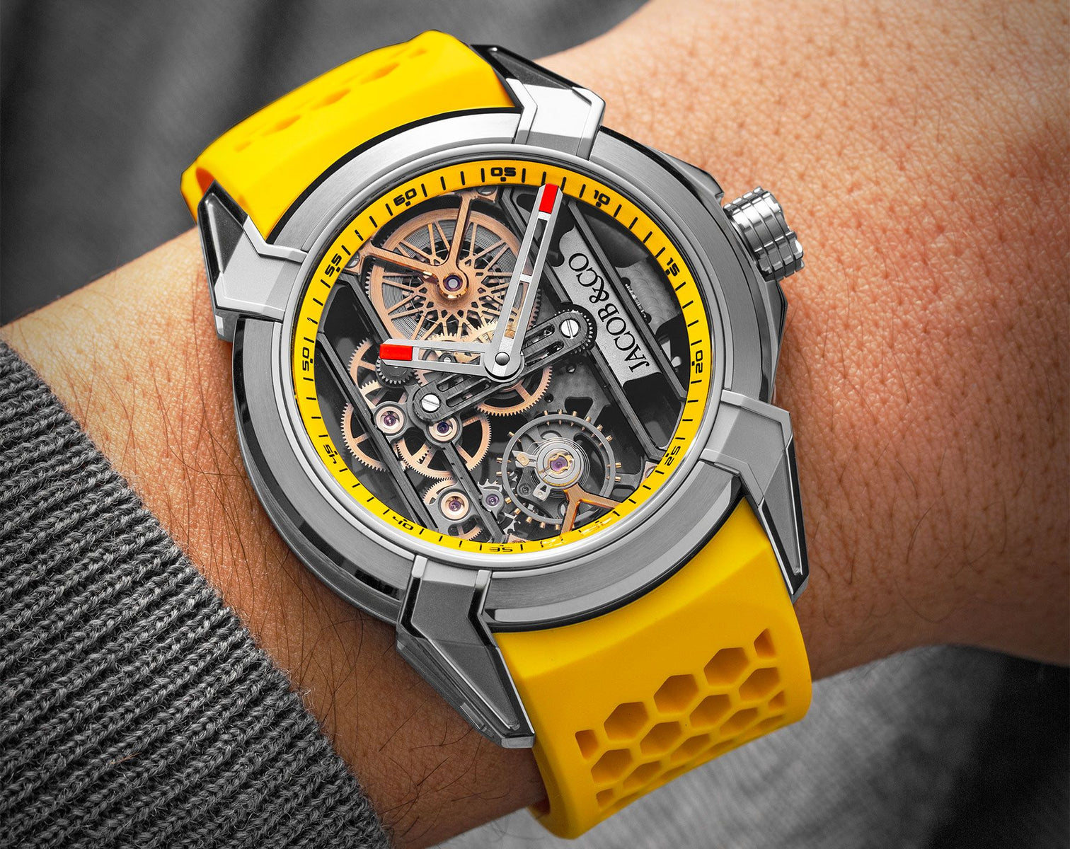 Jacob & Co. Epic X Skeleton Yellow