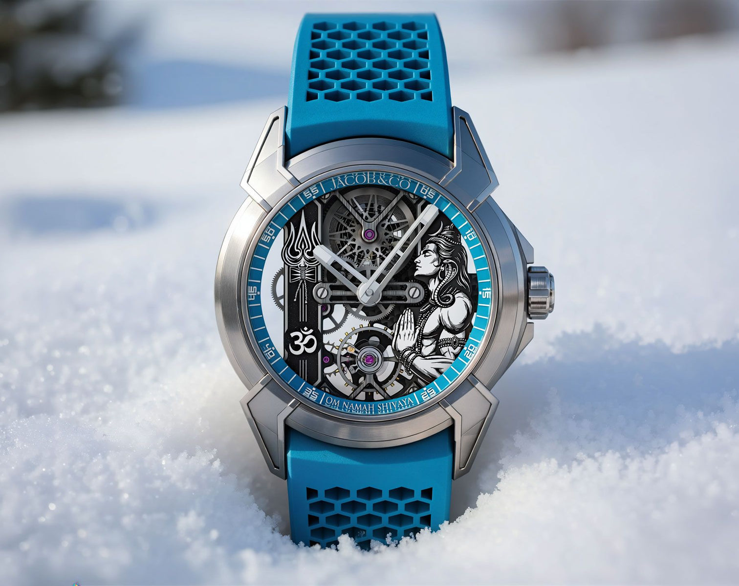 Jacob & Co. Epic X Mahadev Titanium Edition