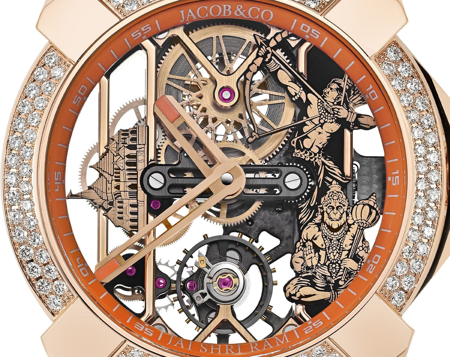 Jacob & Co. Epic X Ram Janmabhoomi Rose Gold Edition