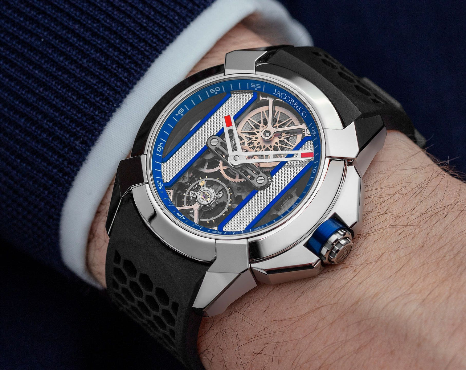 Jacob & Co. Epic X Bridges Blue