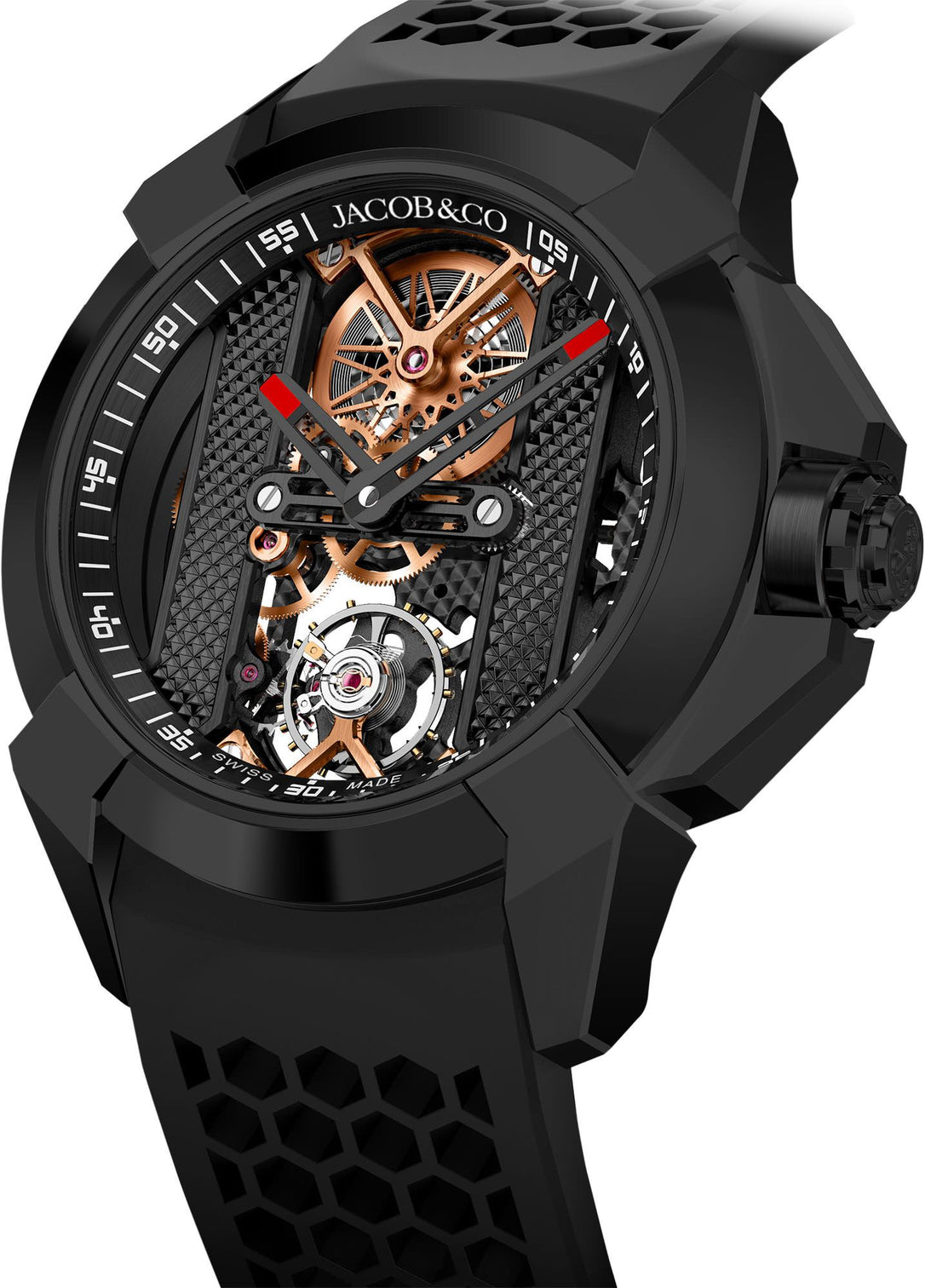 Jacob & Co. Epic X Bridges Black Steel (Black)
