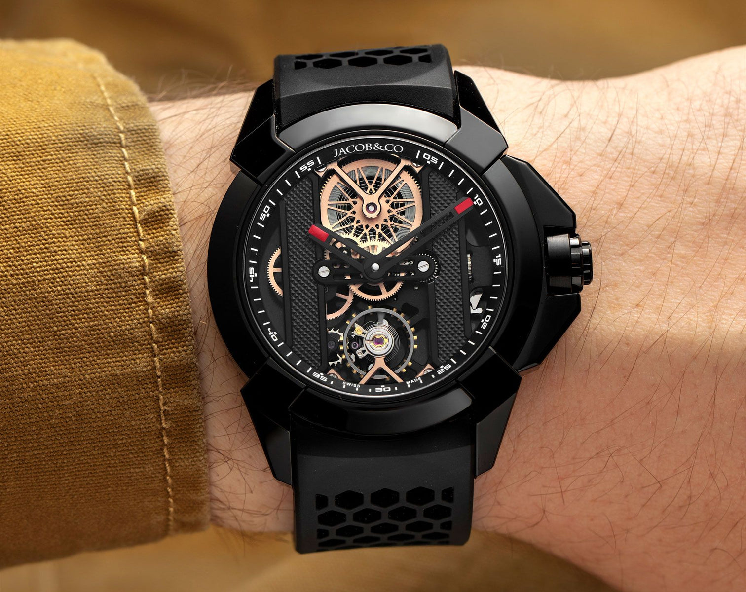 Jacob & Co. Epic X Bridges Black Steel (Black)