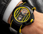 image, Jacob &amp; Co. Epic X Bridges Black Steel (Yellow)