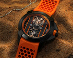 image, Jacob &amp; Co. Epic X Bridges Black Steel (Orange)