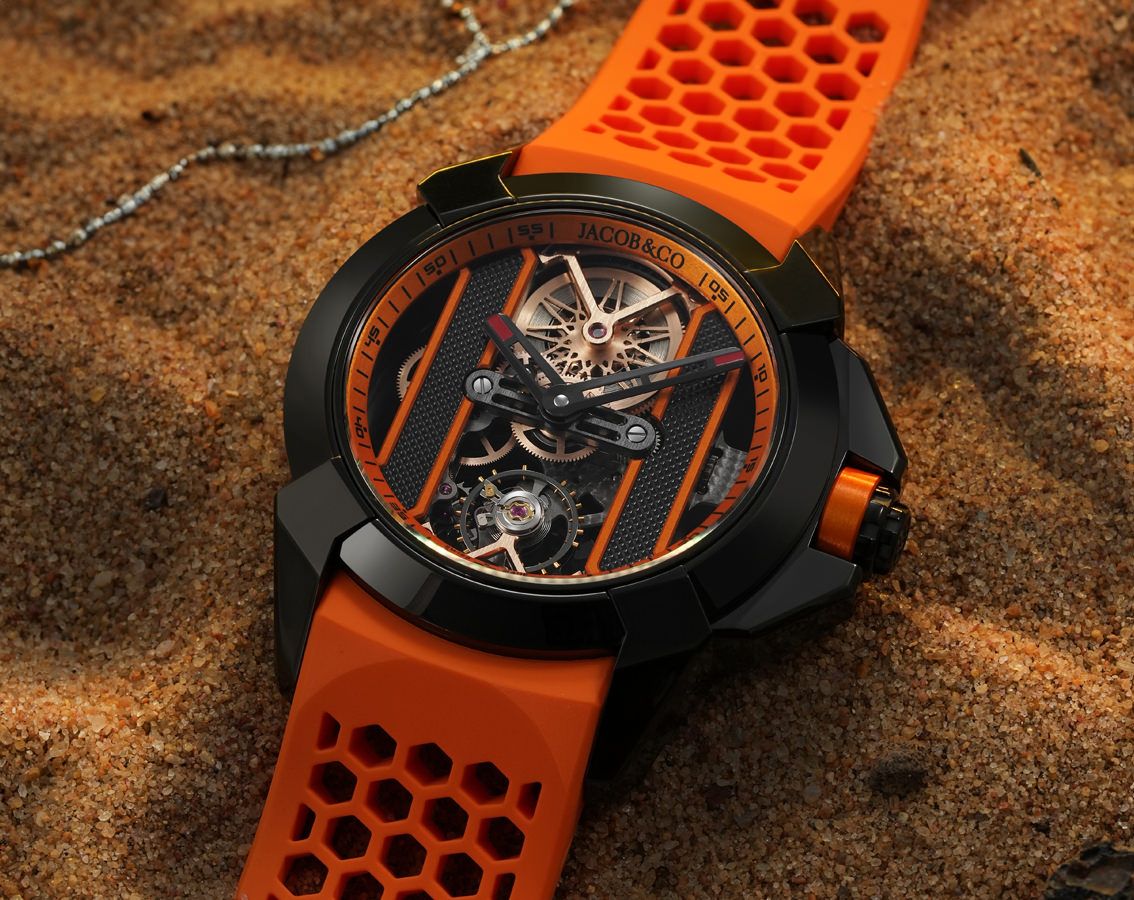 Jacob & Co. Epic X Bridges Black Steel (Orange)