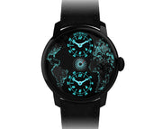 Jacob & Co. The World Is Yours Dual Time Zone Mad Paris Black Dlc Steel
