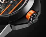 image, Jacob &amp; Co. Epic X Bridges Black Steel (Orange)