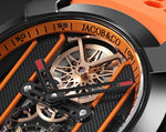 image, Jacob &amp; Co. Epic X Bridges Black Steel (Orange)